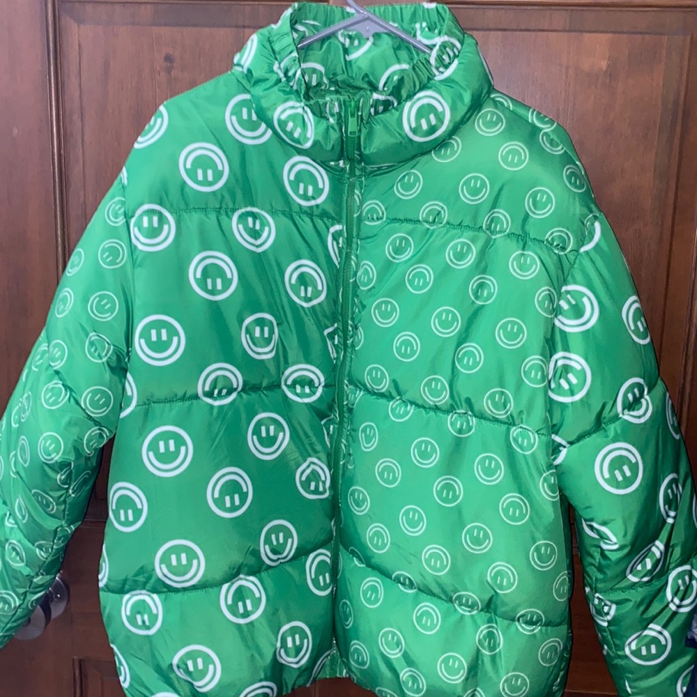 Urban Outfitters Native Youth size XS smiley puffer